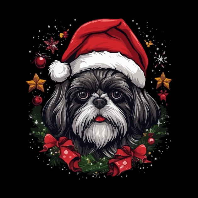 Shih Tzu Christmas by JH Mart