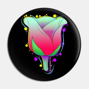 bubbly roses Pin