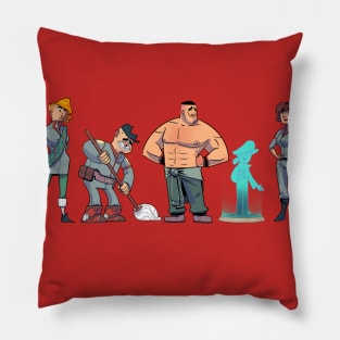 The original seven 9compoops Pillow