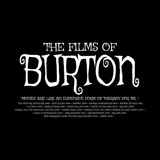The Films of Burton - 2 by KenTurner82