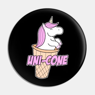 Unicone Unicorn Cone Pin