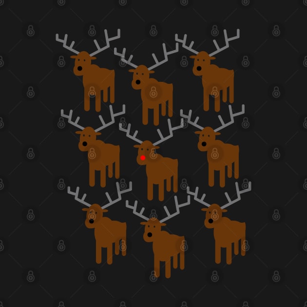 Santa's Reindeers Crew by JohnLucke