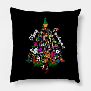 Merry Broadwaymas. Pillow