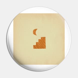 Minimalist arabian night Pin