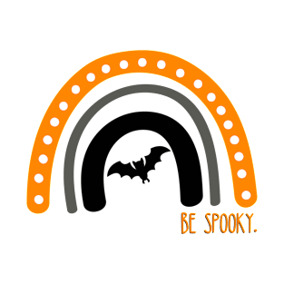 Be Spooky Halloween Rainbow T-Shirt