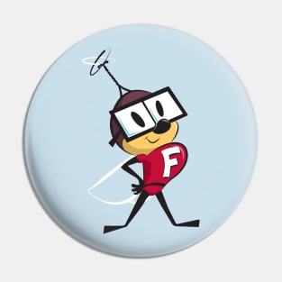 Fearless Fly Pin