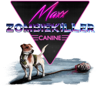 Maxx the zombie killer Magnet