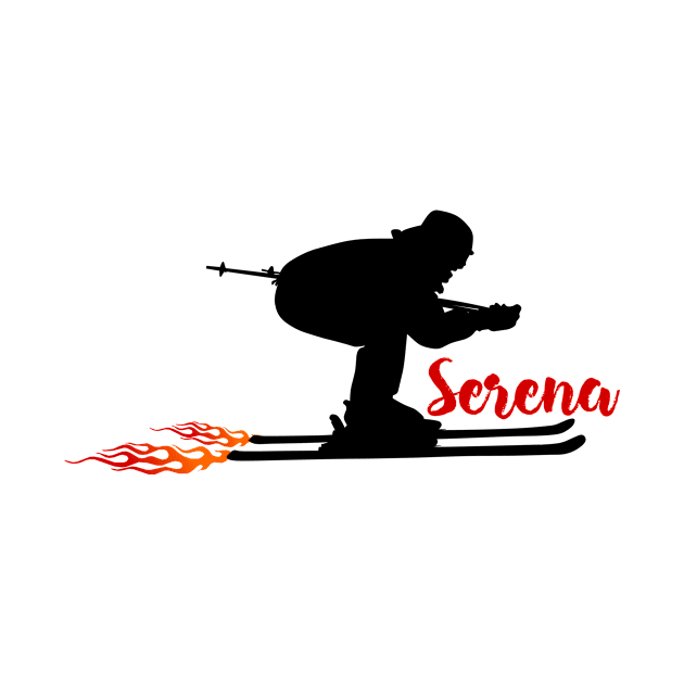 Serena Finland Skiing by ArtDesignDE