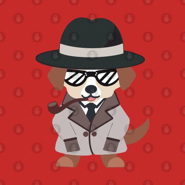 Private Detective Dog by FlippinTurtles