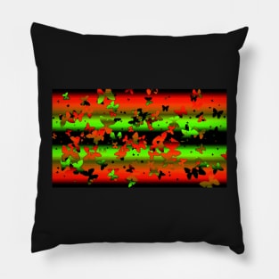 Butterfly retro design A Pillow