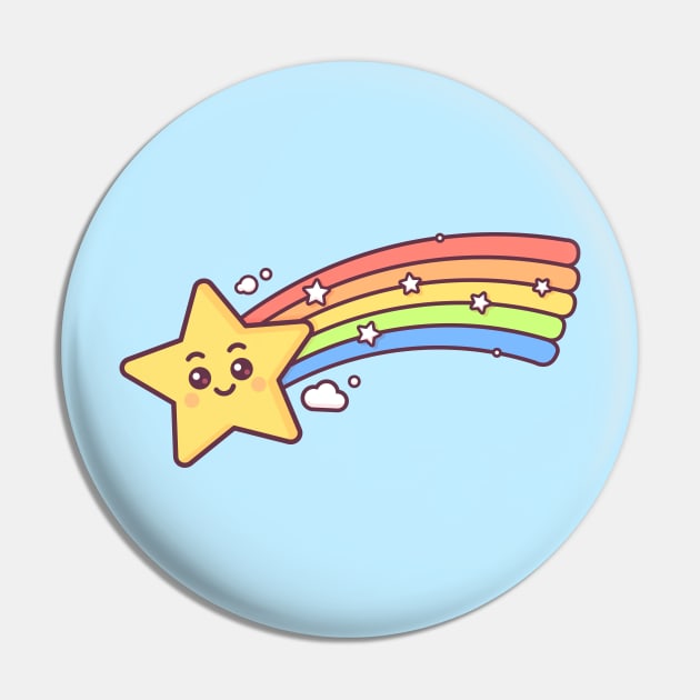 Shooting Star Pin by zoljo