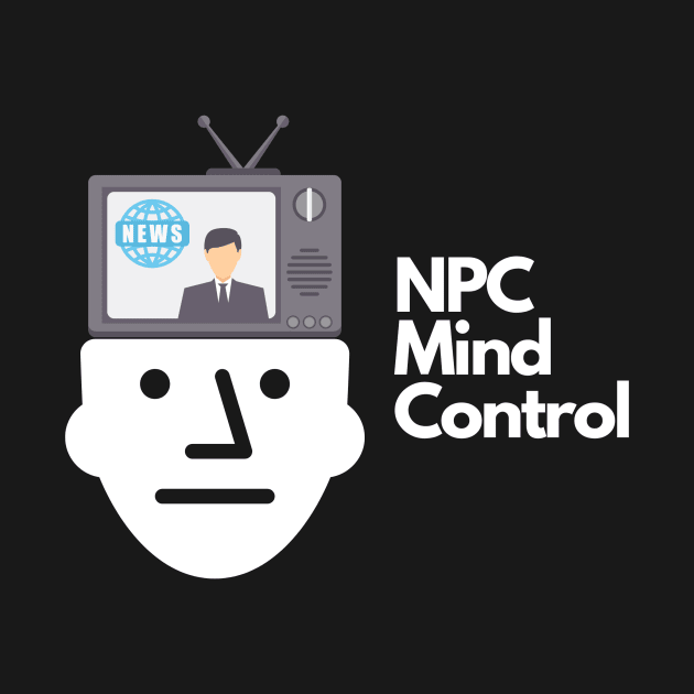 Fake News NPC Brainwashing by Conspiracy Memes