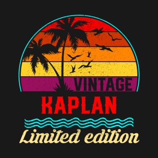 Vintage Kaplan Limited Edition, Surname, Name, Second Name T-Shirt