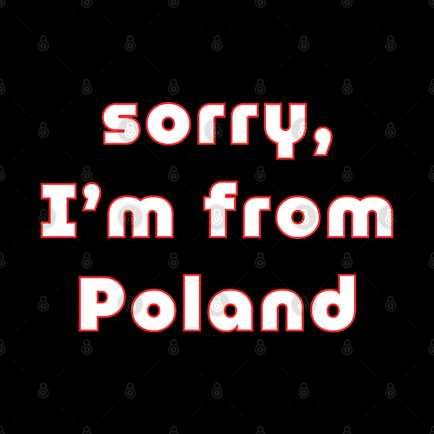 sorry, I'm from Poland - for Pole abroad by in leggings