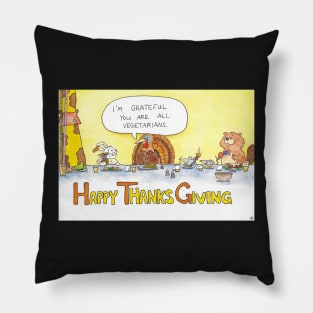 Vegetarian Thanks Giving Pillow