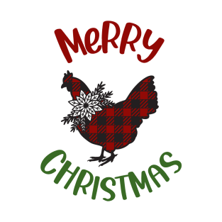 Xmas Chicken Merry Chickmas T-Shirt