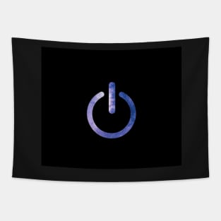 Power button Tapestry