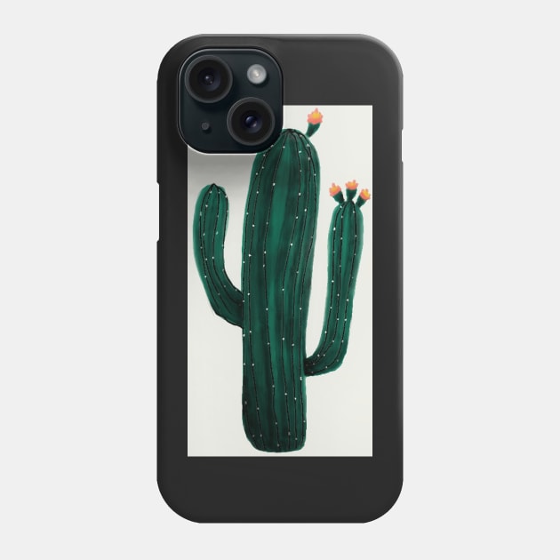 South Western Cacti Phone Case by celesters1067