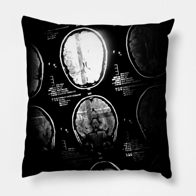 Brain Ray Pillow by hitext