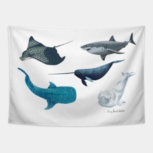 Marine animals Tapestry