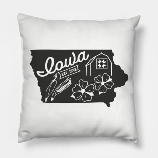 Iowa State Graphic Pillow