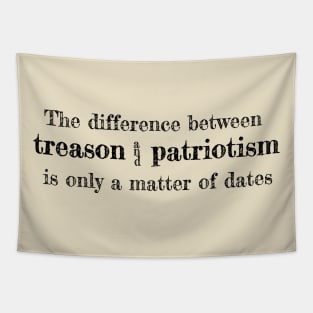 Treason and Patriotism Tapestry