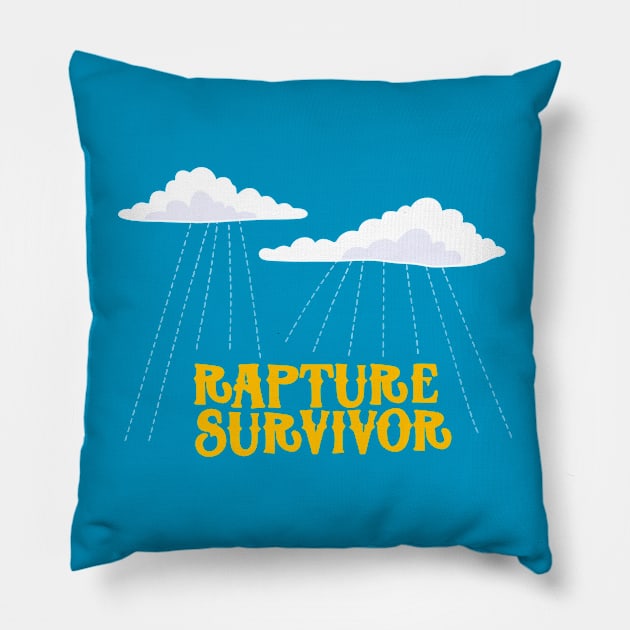 Rapture Survivor Pillow by Alissa Carin