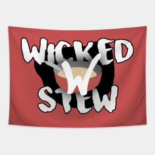 Classic Wicked Stew Logo Tapestry