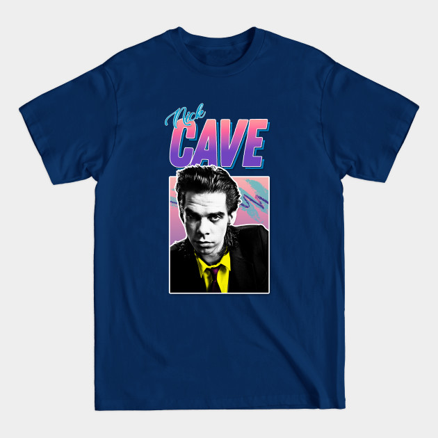 Discover Nick Cave / Retro 80s Styled Design - Nick Cave - T-Shirt