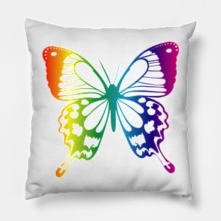 Colorful Butterfly Pillow