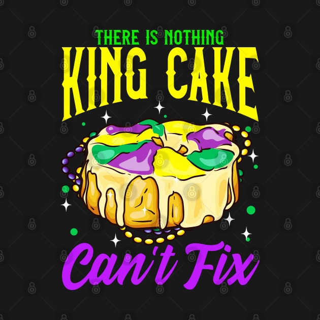 Mardi Gras King Cake by E