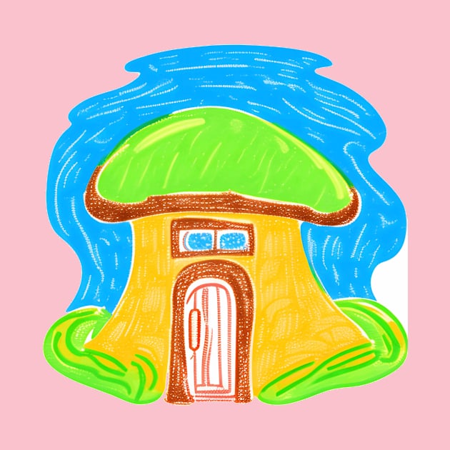 Mushroom House by Maria Murtaza