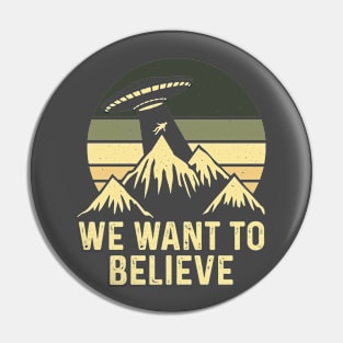 We want to believe Pin