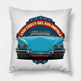 1958 Chey Bel Air Impala Pillow