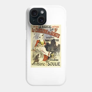 La Closerie Des Genets by jules Cheret 1896 Vintage French Advertisement Art Phone Case