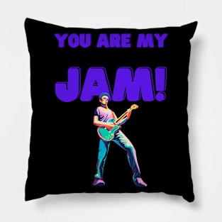 You are my jam funny cute music pun valentines Pillow