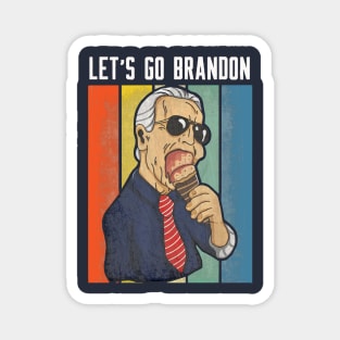 lets go brandon vintage Magnet