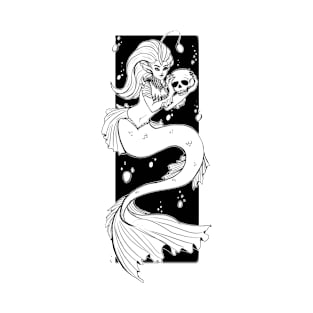 Mermaid with a skull T-Shirt