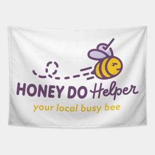 Honey Do Helper Logo Merch Tapestry