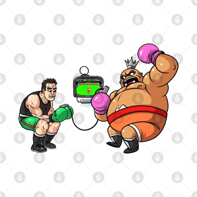 Little Mac and King Hippo by itsbillmain