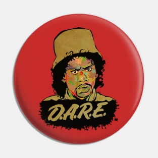 Vintage D.A.R.E Dave Chappelle Color Pin