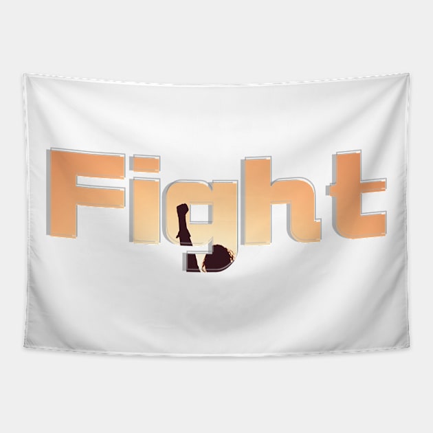 Fight Tapestry by afternoontees