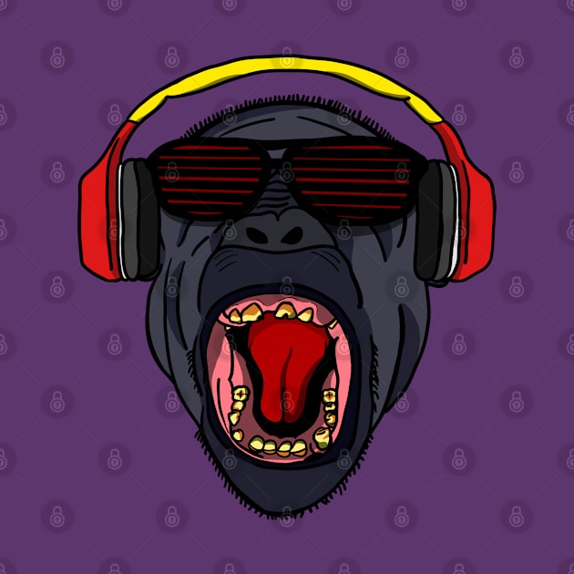 Music Ape by TDANIELSART 