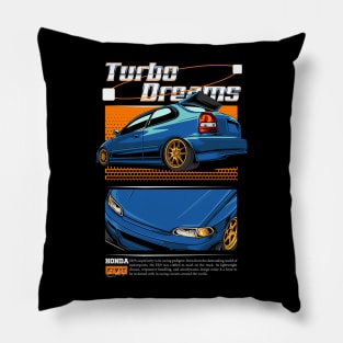 EK9 Turbo Dreams Pillow