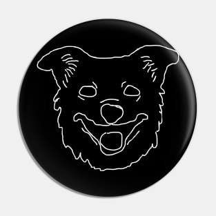 Dog face Pin