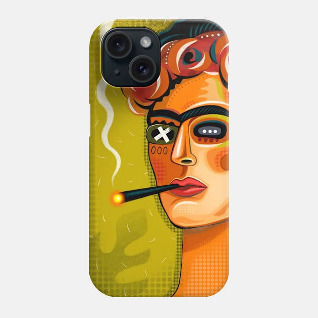 Frida Kahlo Phone Case by Daria Kusto