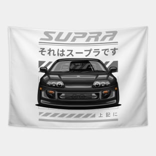 Supra MK4 JDM Legends (super black) Tapestry