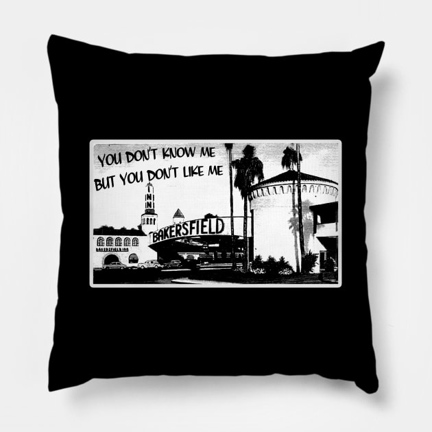 Bakersfield Pillow by ShredBeard