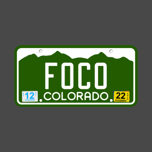 Colorado License Plate Tee - Ft Collins, Colorado T-Shirt