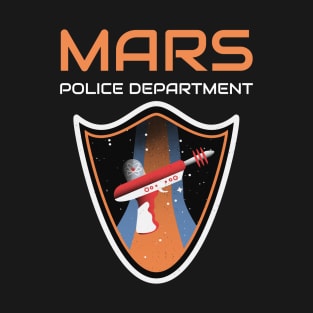 Police Department Mars T-Shirt